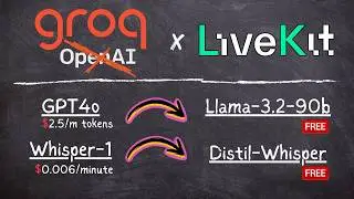 Hack LiveKit AI Voice Agent to Support Groq LLM & STT Models
