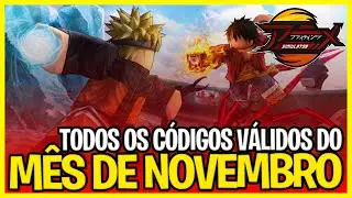 CODIGO + TODOS OS CODIGOS DE NOVEMBRO 2020 + DE 50 MIL CHIKARAS + ANIME FIGHTING SIMULATOR