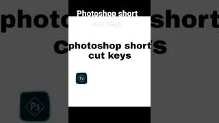 photoshop short cut keys super fast baniye