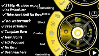 KineMaster new mod apk full unlock 2180p 4k video export from maha quotes ||Clone S||