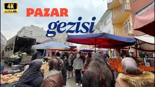 Eskişehir Pazar Gezisi  Ve Fiyatlar 2026 Vlog | 4K￼