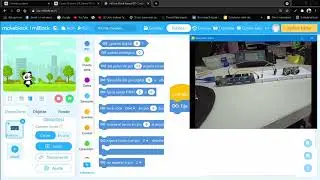 Programación de luz led en Mblock