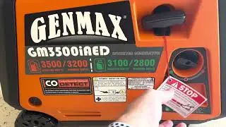 Genmax GM3500iAED, RV Inverter Generator, Home Backup