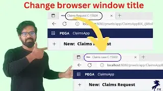 Real time development exercise - how to change the window title / browser tab title?