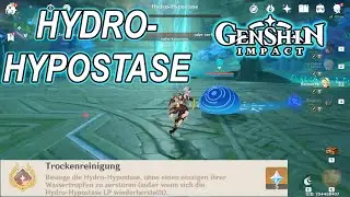 💪Genshin Impact - Errungenschaft: Trockenreinigung (Hydro-Hypostase in Watatsumi)💪
