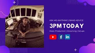 Ask Me Anything EP 1 - 1st May 3pm 2020
