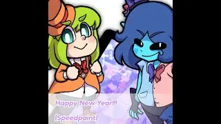 Happy New Year 2021!! (Speedpaint)