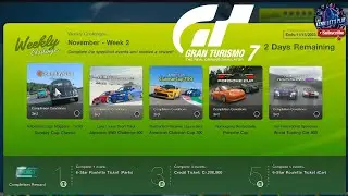 Weekly Challenges - November - Week 2 Gran Turismo 7 