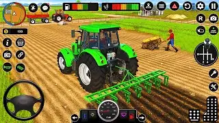 Modern Farm Tractor Driving Games #2 - Farming Tractor 3D - Android Gameplay