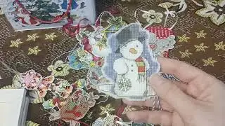 Готовые работы 21-22. Игрушки на пластике и 4 итога на ткани.
