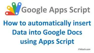 How to automatically insert data into Google Docs using Apps Script (RU)