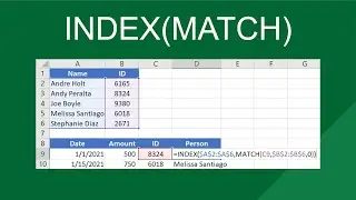 INDEX(MATCH) in 