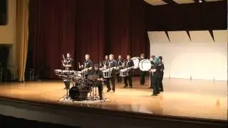 CSU-Pueblo Drumline performance; April 25th, 2012