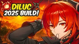 Diluc Build 2025 | Best Weapons, Artifacts & Teams (Genshin Impact)