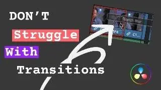 5 DaVinci Resolve Transition Techniques You NEED To Know
