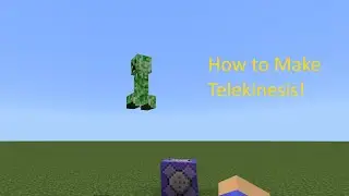 Minecraft - How to Make Telekinesis | NinjaHamsters