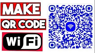 how to generate qr code of connected wifi without password
