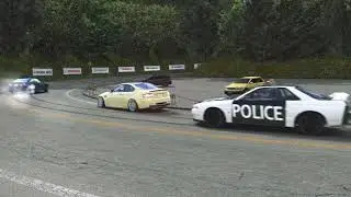 Touge With Police | Assetto Corsa PC | SOL+CSP