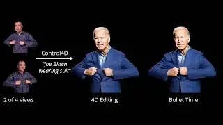 Control4D: Efficient 4D Portrait Editing with Text
