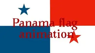 Panama provinces flag animation