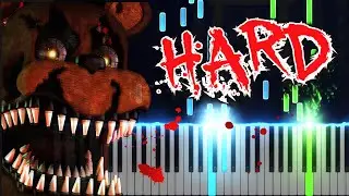 Five Nights at Freddy's 4 Song (I Got No Time) - The Living Tombstone | Piano Tutorial
