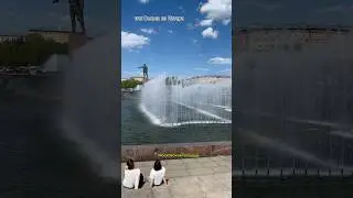 Это не фонтаны, а чудо!!🤯😍 #влог #россия #питер #фонтан #обзор #москва #город #гулять