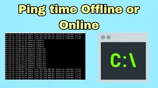 Ping time Offline or Online || Shohag IT VIllage
