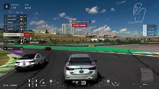 Gran Turismo Sport Gr.4 Real Bumpy Ride at Interlagos 11 Laps
