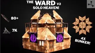 THE WARD V2•SOLO HEAVEN•FLOOR STACK•4 BUNKERS•PIXELGAP•ONLINE&OFFLINE PROTECTION•CHEAP•RUSTBASE 2025