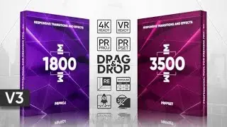 3500+ Transitions Presets Pack v3 || Download Premiere Pro Templates.
