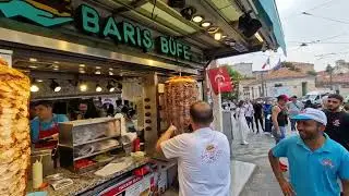 Food  Street Taksim Square In Istanbul