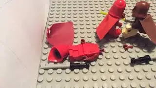 Lego Star Wars Stop Motion Battle