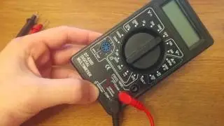 DT-830D DIGITAL MULTIMETER - посылка из Китая