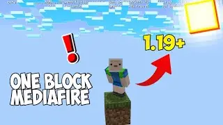 Minecraft One Block World For 1.18/1.19 || LINK Media Fire🔥😍