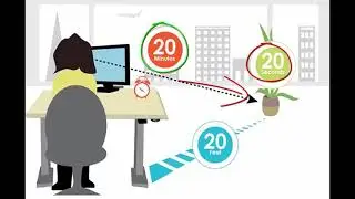 РАЗМИНКА ДЛЯ ГЛАЗ: Правило 20-20-20