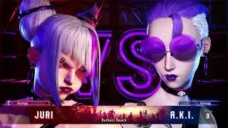 Summer Juri vs Summer AKI 👊 SF6