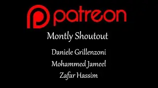 Patreon Shoutout November 2022