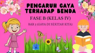 Video Pembelajaran Materi Bab 3 (Gaya Di Sekitar Kita), Topik A (Perubahan Gaya Terhadap Benda)