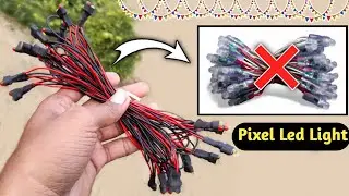 घर पर Diwali के लिए Pixel jhalar Decoration Light कैसे बनाए || How to make LED Jhalar Light at Home