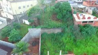 Imagens aéreas da obra da minha casa á 1 ano atrás - 23/01/2022
