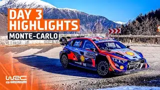Day 3 Highlights | WRC Rallye Monte-Carlo 2023