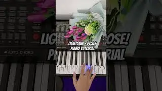 LIGHTSUM - POSE! Piano Tutorial #notpianika #notangka #pianotutorial #lightsum