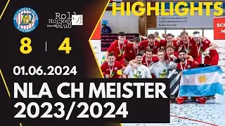 Highlights NLA FINALE - RHC Diessbach vs RHC Dornbirn (8:4) - 01.06.2024