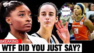 Simone Biles Just WITNESSED Caitlin Clark SHUTS UP Her Hater- Carrington In Front Of Fans and...WNBA