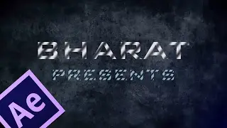 Text Animation Tutorial | Adobe After Effects CS6