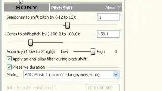 Sony Vegas Tutorial || How to remove copyrights from song with Pitch Shift