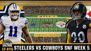 Big Game for Justin Fields | STEELERS VS COWBOYS SNF WEEK 5 GAMEDAY PREVIEW #Steelers #Cowboys