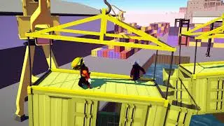 playing local GANG BEASTS!!!