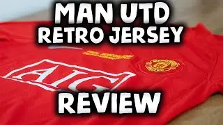 Minejerseys - 07-08 Manchester United Champion League Home Retro Jersey Shirt Review [BG]