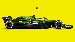 2021 Aston Martin F1 concept livery